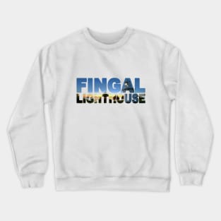 FINGAL HEAD -  NSW Australia Fingal Head Lighthouse Crewneck Sweatshirt